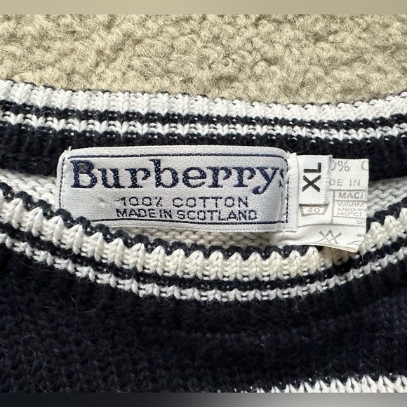Burberry 100% Cotton Sweater - Picture 2 of 2